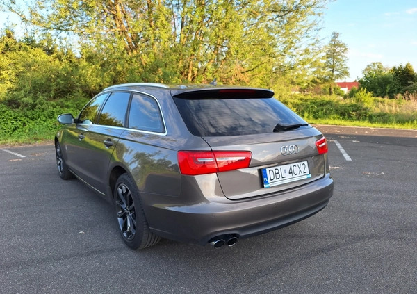 Audi A6 cena 52500 przebieg: 273000, rok produkcji 2013 z Jordanów małe 191